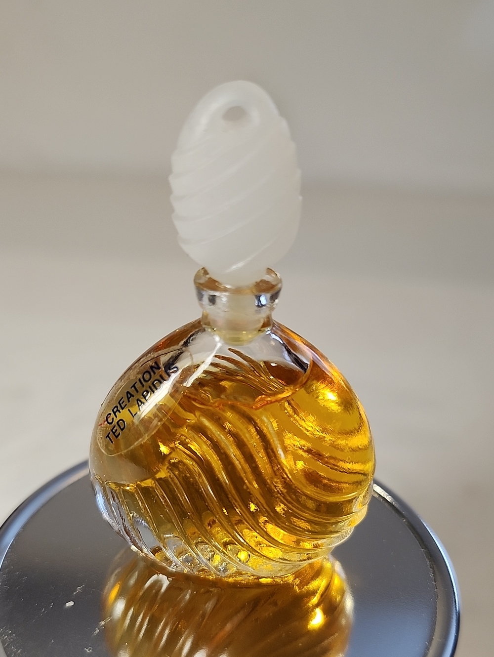 Vintage Ted Lapidus Mini Creation  4ml Perfume